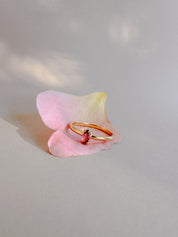 I am Loved - Dainty Pink Tourmaline 18K