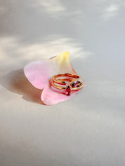 I am Loved - Dainty Pink Tourmaline 18K