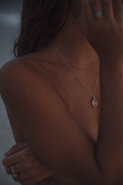 CELESINE - LIMITED EDITION - Moonstone Drop Necklace