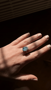 ALLY - Raw Labradorite Ring 18K (temporarily discontinued)