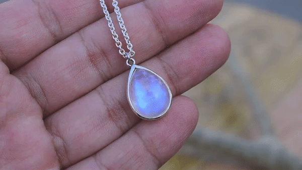 CELESINE - LIMITED EDITION - Moonstone Drop Necklace